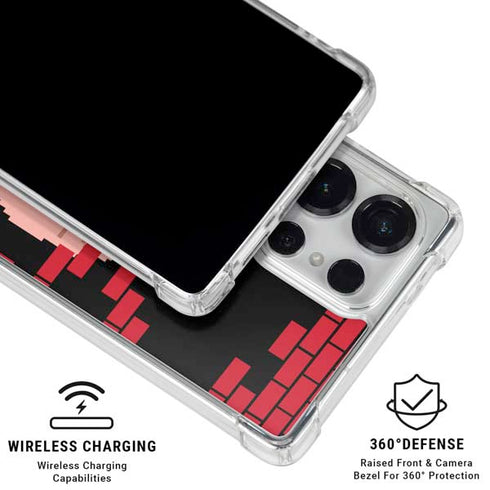 Disney Wreck-it Ralph Vintage Arcade Galaxy S25 Ultra Clear Case