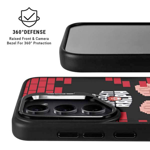 Disney Wreck-it Ralph Vintage Arcade Galaxy S26 Plus Kickstand Case