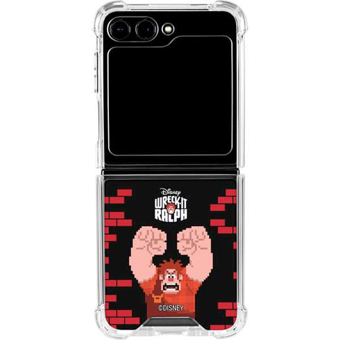 Disney Wreck-it Ralph Vintage Arcade Galaxy Z Flip6 Clear Case