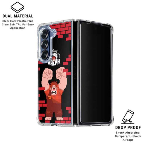 Disney Wreck-it Ralph Vintage Arcade Galaxy Z Fold6 Clear Case