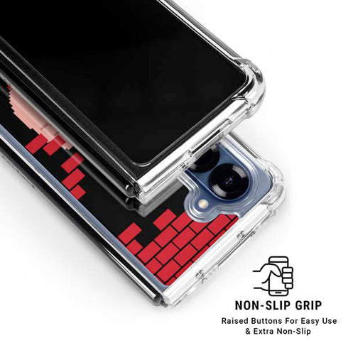 Disney Wreck-it Ralph Vintage Arcade Galaxy Z Fold6 Clear Case