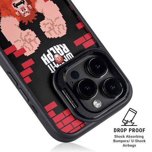 Disney Wreck-it Ralph Vintage Arcade iPhone 14 Pro Max Kickstand Case