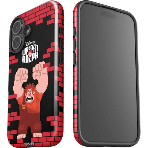 Disney Wreck-it Ralph Vintage Arcade iPhone 16 Impact Case