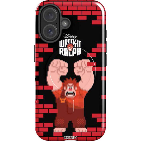 Disney Wreck-it Ralph Vintage Arcade iPhone 16 Magsafe Impact Case