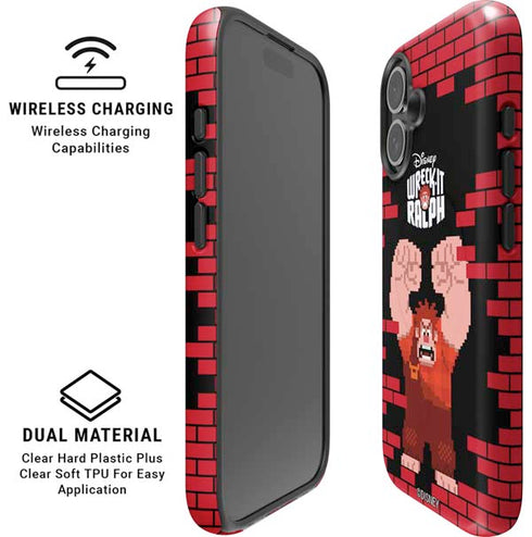 Disney Wreck-it Ralph Vintage Arcade iPhone 16 Magsafe Impact Case