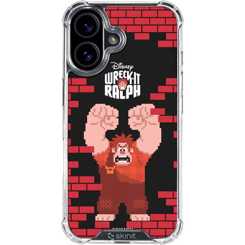 Disney Wreck-it Ralph Vintage Arcade iPhone 16 Plus Clear Case