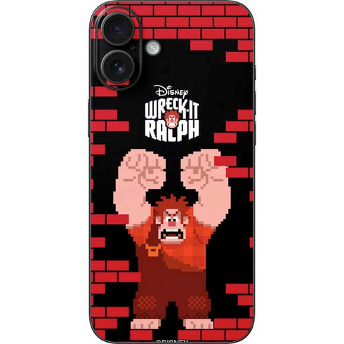 Disney Wreck-it Ralph Vintage Arcade iPhone 16 Plus Skin