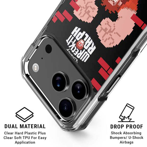 Disney Wreck-it Ralph Vintage Arcade iPhone 17 Pro Clear Case