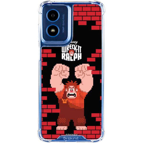 Disney Wreck-it Ralph Vintage Arcade Moto G Play 4G (2024) Clear Case