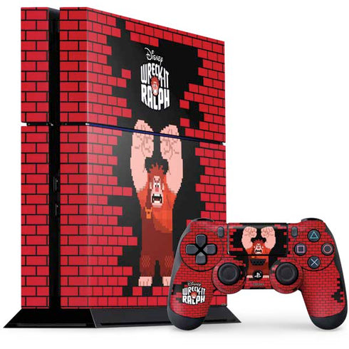 Disney Wreck-it Ralph Vintage Arcade PlayStation PS4 Skins