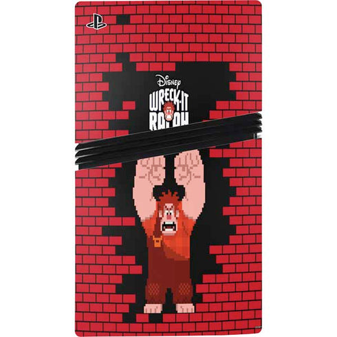 Disney Wreck-it Ralph Vintage Arcade PS5 Pro Disk Bundle Skin
