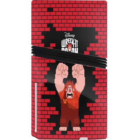 Disney Wreck-it Ralph Vintage Arcade PS5 Pro Disk Console Skin