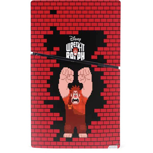Disney Wreck-it Ralph Vintage Arcade PS5 Slim Digital Edition Console Skin