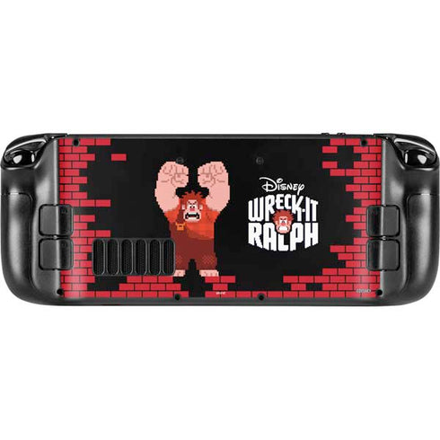 Disney Wreck-it Ralph Vintage Arcade Steam Deck Handheld Gaming Computer OLED Skin