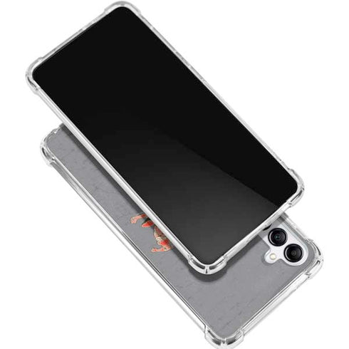 DC Comics The Flash Vintage Action Running Pose Gabb Phone 4 Clear Case