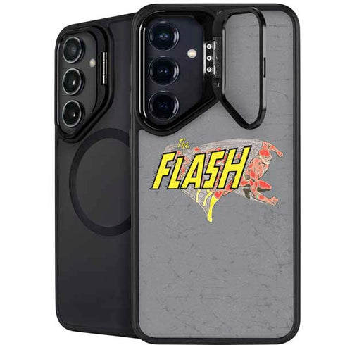 DC Comics The Flash Vintage Action Running Pose Galaxy S24 Kickstand Case