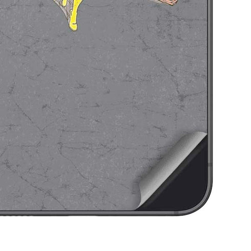 DC Comics The Flash Vintage Action Running Pose Galaxy S25 Plus Skin