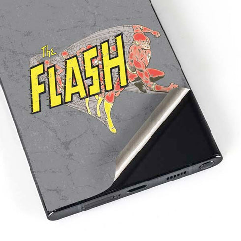 DC Comics The Flash Vintage Action Running Pose Galaxy S24 Ultra Skin