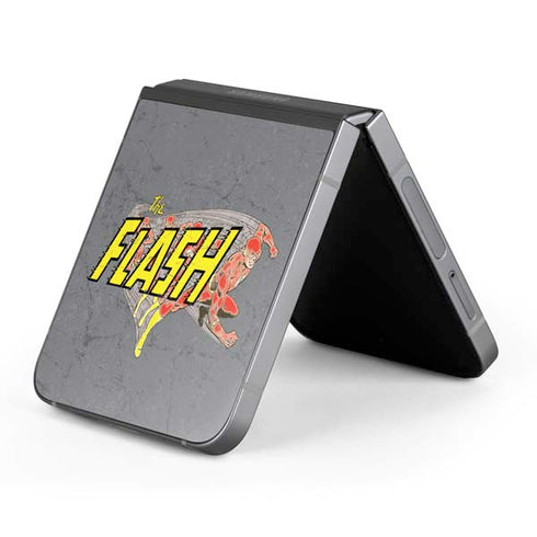 DC Comics The Flash Vintage Action Running Pose Galaxy Z Flip6 Skin