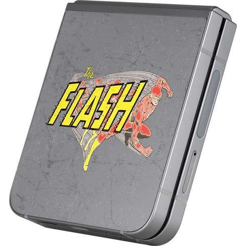 DC Comics The Flash Vintage Action Running Pose Galaxy Z Flip6 Skin