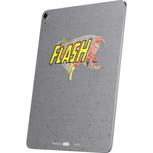 DC Comics The Flash Vintage Action Running Pose Apple iPad Air Skin