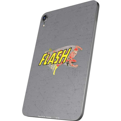 DC Comics The Flash Vintage Action Running Pose Apple iPad Mini Skin