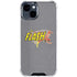 DC Comics The Flash Vintage Action Running Pose iPhone 15 Clear Case