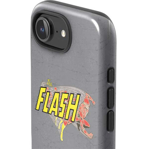 DC Comics The Flash Vintage Action Running Pose iPhone 16e Impact Case
