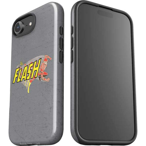 DC Comics The Flash Vintage Action Running Pose iPhone 16e Impact Case