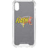 DC Comics The Flash Vintage Action Running Pose iPhone XS Clear Case