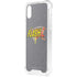 DC Comics The Flash Vintage Action Running Pose iPhone XS Clear Case