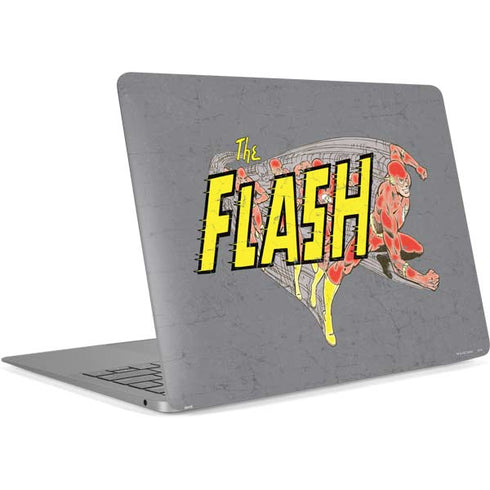 DC Comics The Flash Vintage Action Running Pose Apple MacBook Air Skin