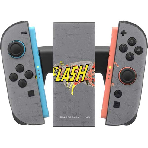 DC Comics The Flash Vintage Action Running Pose Nintendo Switch 2 (2025) Joy-Con Controller Skin