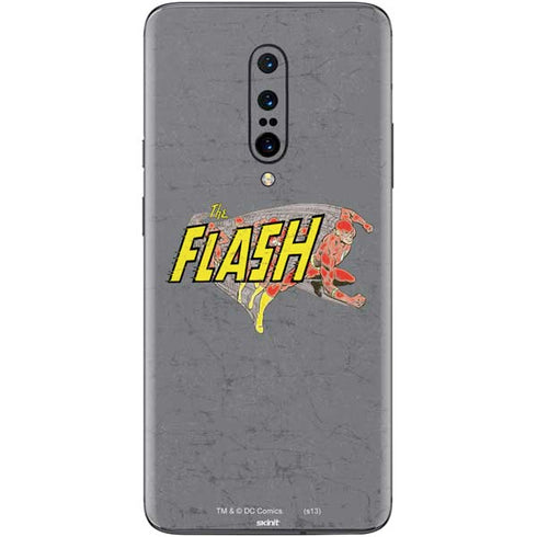 DC Comics The Flash Vintage Action Running Pose OnePlus 7 Pro Skin