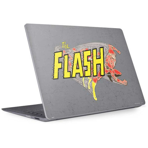 DC Comics The Flash Vintage Action Running Pose Surface Laptop 2 Skin