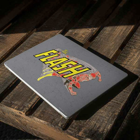 DC Comics The Flash Vintage Action Running Pose Surface Laptop 2 Skin