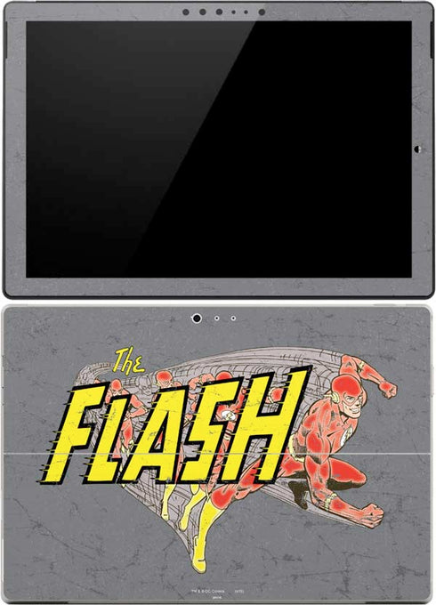 DC Comics The Flash Vintage Action Running Pose Surface Pro (2017) Skin