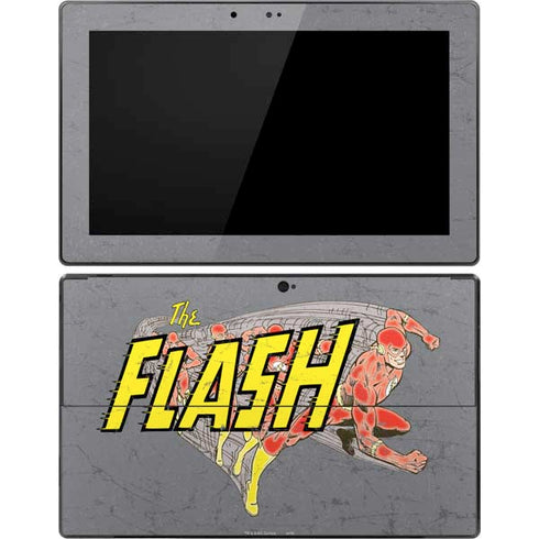 DC Comics The Flash Vintage Action Running Pose Surface Pro Tablet Skin