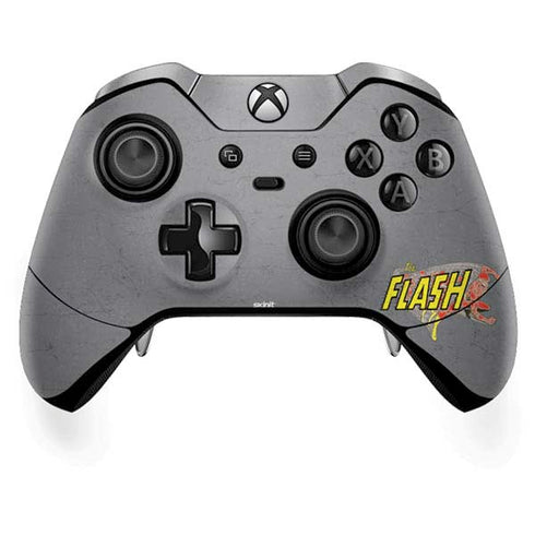 DC Comics The Flash Vintage Action Running Pose Xbox One Elite Controller Skin