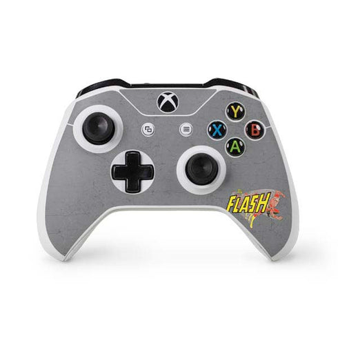 DC Comics The Flash Vintage Action Running Pose Xbox One S Controller Skin