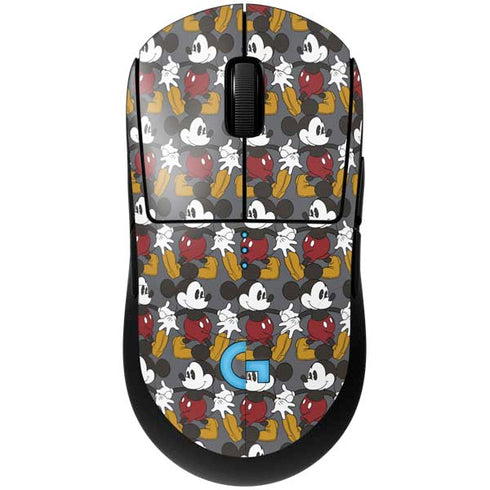 Disney Mickey Mouse Vintage Pattern G Pro Wireless Gaming Mouse Skin