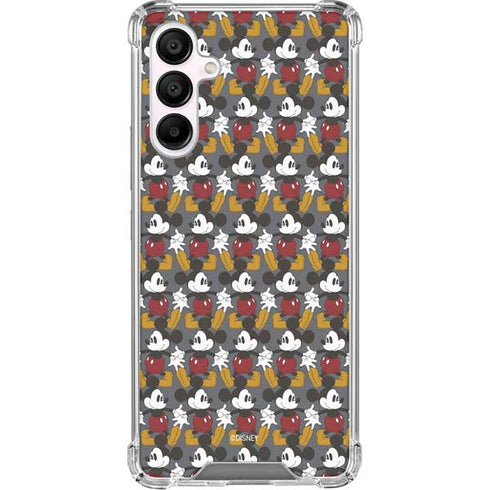 Disney Mickey Mouse Vintage Pattern Galaxy A16 5G Clear Case