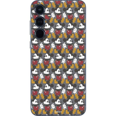 Disney Mickey Mouse Vintage Pattern Galaxy A35 5G Skin