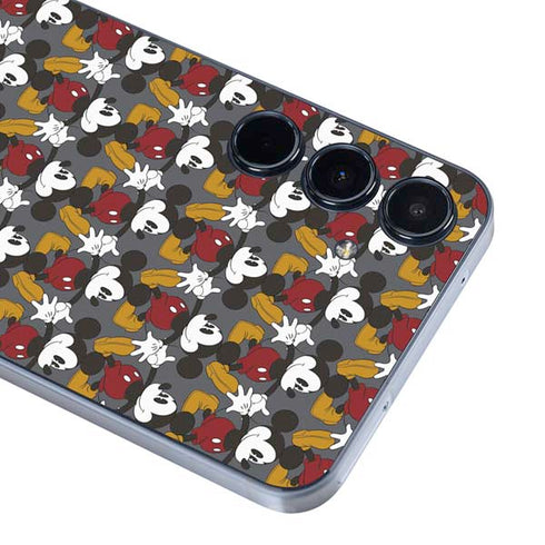 Disney Mickey Mouse Vintage Pattern Galaxy A35 5G Skin