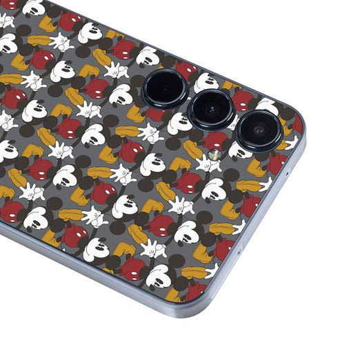 Disney Mickey Mouse Vintage Pattern Galaxy A36 5G Skin