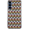 Disney Mickey Mouse Vintage Pattern Galaxy A55 5G Clear Case