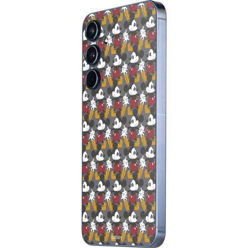 Disney Mickey Mouse Vintage Pattern Galaxy A55 5G Skin