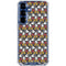 Disney Mickey Mouse Vintage Pattern Galaxy S25 Clear Case