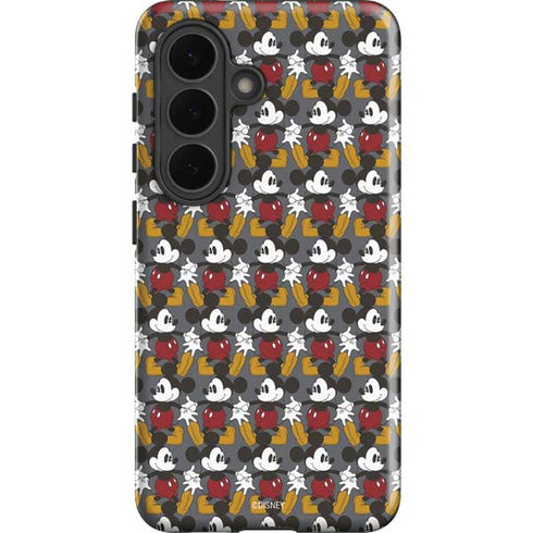 Disney Mickey Mouse Vintage Pattern Galaxy S26 Plus Impact Case