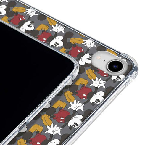 Disney Mickey Mouse Vintage Pattern iPad 11th Gen (2025) Clear Case
